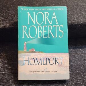 🖤 Nora Roberts Homeport Paperback Book Novel Bestseller